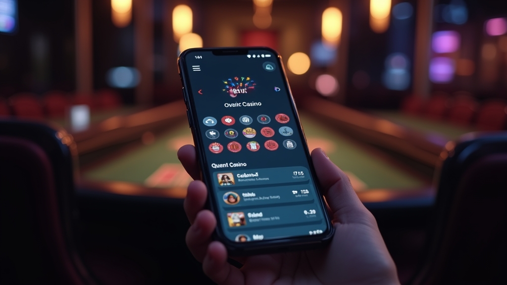 Móvil compatible abriendo el APK de casino sin fallos