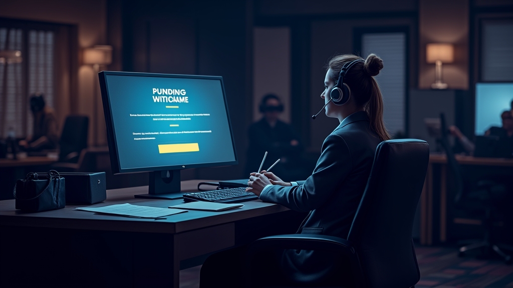 Pantalla de retiro pendiente con soporte y documentos en un casino